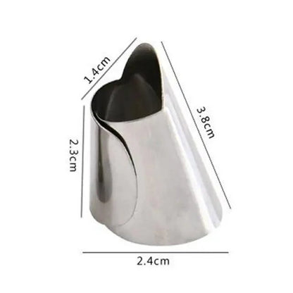 Multi-Functional 1 Set Silicone Finger Protector With Blade For Fruits Vegetable Thumb Knife Finger Guard Kitchen Accessories