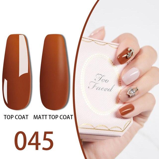 Nail Gel Polish UV Gel Varnish Manicure Design Elegant Glossy Colorful Fashion Style For Womens Fashion Nail Gel