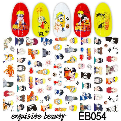 Nail Stickers Cute Rabbit Nail Art Decorations No Face Man Sliders For Manicure Cute Cartoon Nail Art Sticker Decals for Women Kids Girls Manicure Decoration Nail Art Supplies 3D Self-Adhesive Nail Decals Designer Nail Stickers for Acrylic Nails