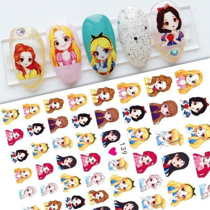 Nail Stickers Cute Rabbit Nail Art Decorations No Face Man Sliders For Manicure Cute Cartoon Nail Art Sticker Decals for Women Kids Girls Manicure Decoration Nail Art Supplies 3D Self-Adhesive Nail Decals Designer Nail Stickers for Acrylic Nails