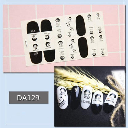 Nail Wraps Polish Decals Strips Golden Glitter 3D Adhesive Full Nail Art Stickers Manicure Kits Women Nail Decorations Accessories Metal Curve Stripe Lines Design Letter Nail Sticker Adhesive Decoration Template Nail Tool Decorations