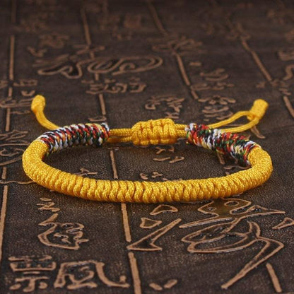 National Style Lucky Red String Bracelet Handmade Braided Knot Charm Bracelets For Women Men Red Bracelet Protection Red Cord Bracelet Adjustable Braided Knot Bracelet