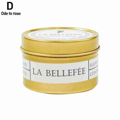 Natural Soy Wax Scented Tin Candle Aromatherapy Candles Scented Candles Gift Set for Women Soy Candle Portable Travel Tin Candles For Stress Relief Wedding Gift Festival Party Home Decoration Scented Soy Candles