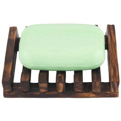 Natural Wooden Soap Dish Wood Soap Tray Holder Storage Soap Rack Plate Box Container For Bath Shower Plate Bathroom Wooden Soap Dish Soap Saver Holder Soap Tray for Bathroom Shower Rectangular Sink Drainer Hand Craft for Soap Sponges And More
