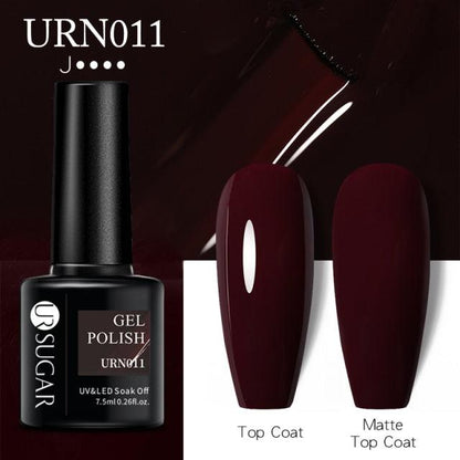 New 2022 Pink Blue Gel Nail Polish UV Color Changing Elegant Luxury Glossy Nail Design For Womens