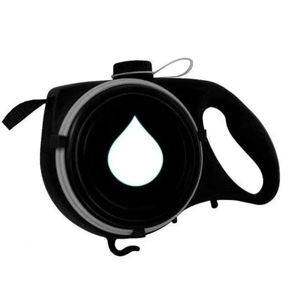 New 3 IN 1 Multifunctional Colorful Pet Leash With Built-in Water Bottle Bowl And Waste Bag Dispenser Modern Design For All Pets
