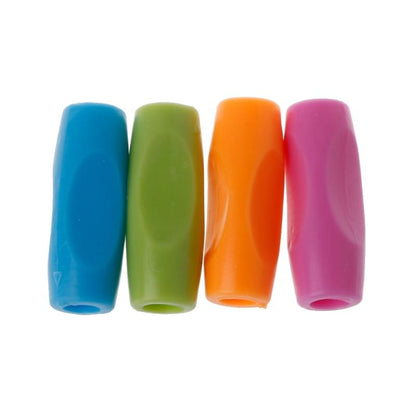 New 4PCS/Pack Writing Pencil Pen Holder Writing Aid Grip School Supplies for Kids Preschoolers Children Adults Students Children Pencil Holding Practice Device For Correcting Pen Holder Postures
