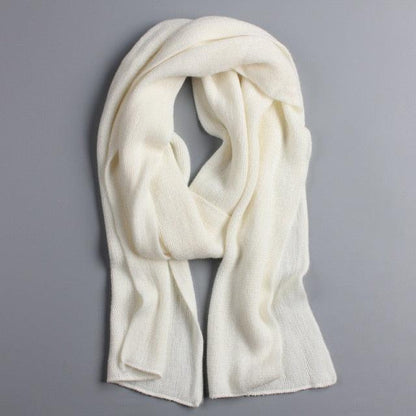 NEW Arrived Men's Fashion Winter Soft Long Thick Warm Scarf Lightweight Knit Spring Unisex Soft Scarves Size Elegant Male Cashmere Neckerchief Warmer Scarves For Men Women