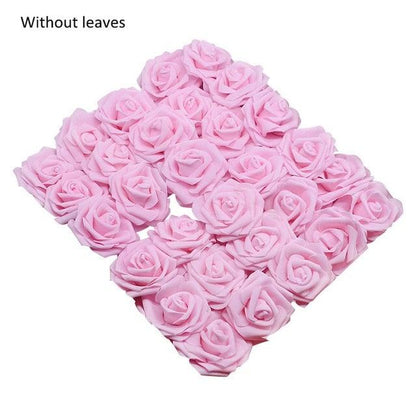 New Artificial 10/20/30 Heads 8cm PE Foam Rose Flowers Bride Bouquet Flower For Wedding Party Decorative Scrapbooking Flower Silk Roses for Wedding Centerpieces Bridal Show Bouquets Party Home Flowers Decoration