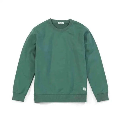 New Autumn  Winter Sweatshirt Men Casual Minimalist Sweatshirt O-Neck For Men Solid Color Ladies Long Sleeve Casual Pullover Clothes Sweatshirt