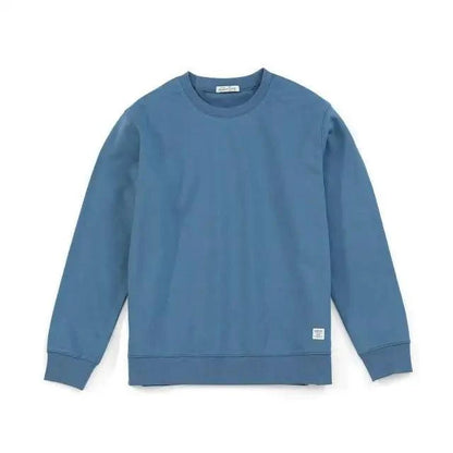 New Autumn  Winter Sweatshirt Men Casual Minimalist Sweatshirt O-Neck For Men Solid Color Ladies Long Sleeve Casual Pullover Clothes Sweatshirt