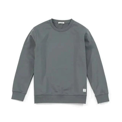 New Autumn  Winter Sweatshirt Men Casual Minimalist Sweatshirt O-Neck For Men Solid Color Ladies Long Sleeve Casual Pullover Clothes Sweatshirt