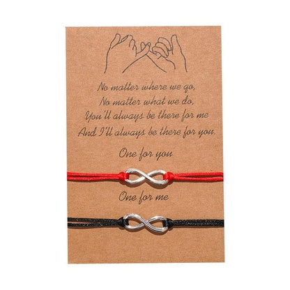 New Charm Bracelet For Friendship Couples 2pcs/set Volcanic Stone Bracelet Bead Bangles Natural Stone Bracelets Set Friendship Hand Woven Braided Stretch String Adjustable For Couples