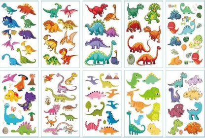 New Children's Sticker Animals Pattern Tattoo Bear Lion Rainbow Luxury Colorful Children Sets