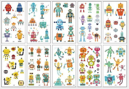 New Children's Sticker Animals Pattern Tattoo Bear Lion Rainbow Luxury Colorful Children Sets