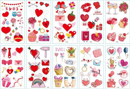 New Children's Sticker Animals Pattern Tattoo Bear Lion Rainbow Luxury Colorful Children Sets