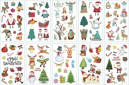 New Children's Sticker Animals Pattern Tattoo Bear Lion Rainbow Luxury Colorful Children Sets