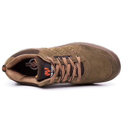 New Classics Style Mens Hiking Shoes Lace Up Men Sport Wear-Resistant Outdoor Jogging Camping Low Cut Hiking Work Boots Outdoor Mountaineering Sport Shoes