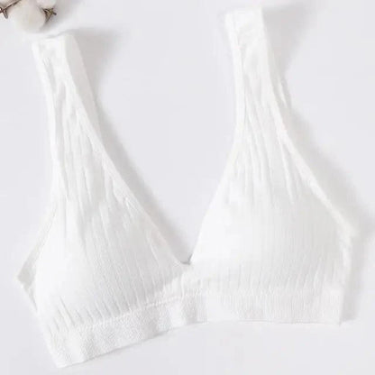 New Comfortable Seamless Sports Bras For Women And Girls Top Female Brassiere Deep V Sexy Women's Underwear Backless