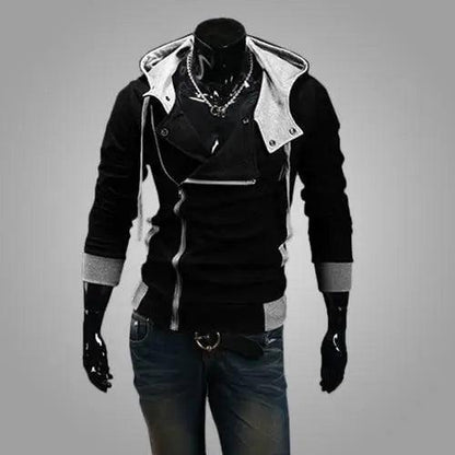 New Cool Jackets Men's Fashion Jackets Spring Sportswear Jacket Men's Hipster Hip Hop Jacket with Hood Casual Jacket Classic Men's Fashion Streetwear Jacket New Trendy Rockstar Jacket For Men