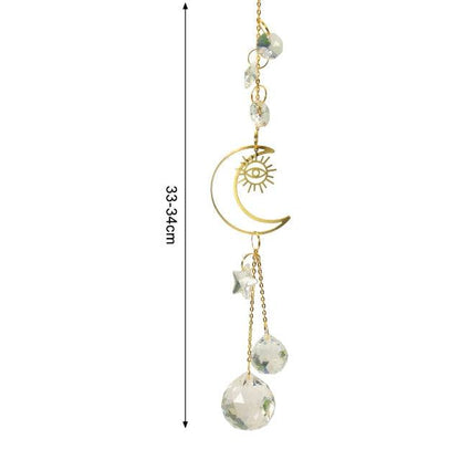 New Crystal Guardian Angel Wing Sun Catcher Angel Crystal Prism Pendant Sun Catcher Windows Outdoor Garden Hanging Decor Gifts Rainbow Collection With Crystal Wind Chimes For Home Garden Hanging Decoration