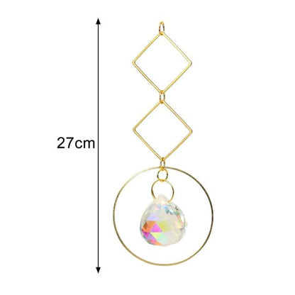 New Crystal Guardian Angel Wing Sun Catcher Angel Crystal Prism Pendant Sun Catcher Windows Outdoor Garden Hanging Decor Gifts Rainbow Collection With Crystal Wind Chimes For Home Garden Hanging Decoration