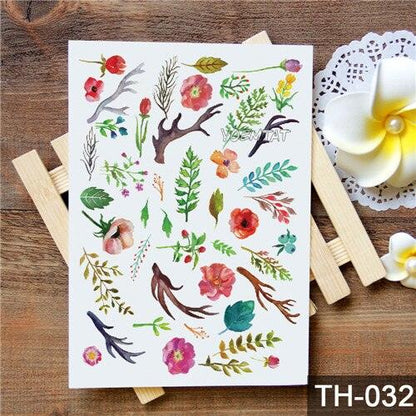 New Different Animals Waterproof Temporary Sticker Tattoo Cute Little Colorful Children Tattoos