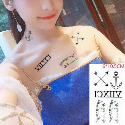 New Different Waterproof Temporary Tattoo Cute Fox Dog Luxury Animal Stickers Tattoo Colorful Modern Design For Adults Kids