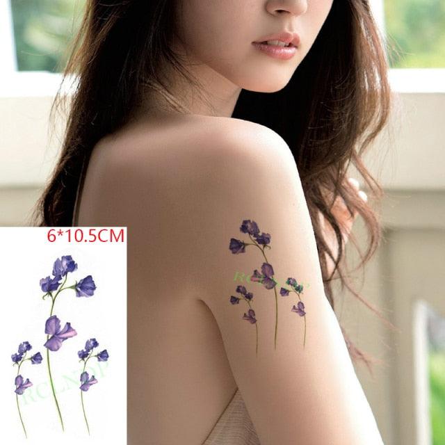 New Different Waterproof Temporary Tattoo Cute Fox Dog Luxury Animal Stickers Tattoo Colorful Modern Design For Adults Kids