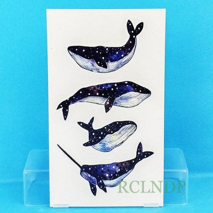 New Different Waterproof Temporary Tattoo Cute Fox Dog Luxury Animal Stickers Tattoo Colorful Modern Design For Adults Kids