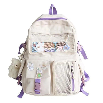 New Elegant Waterproof Backpack For Ladies And Women Cute Student Bookbag/Trevel Bag for Teenager Girls