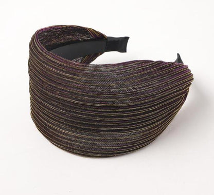 New Fashion Gradient Wide-sided Lace Simple Breathable Toothed Non-slip Headband for Women Girl Hair Accessories Headwear Gorgeous Hair Accessories For Women
