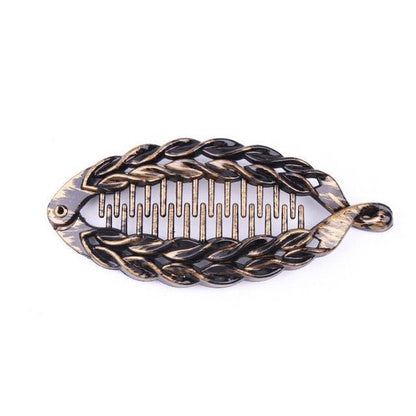 New Fashion Hair Clips Women Banana Barrettes Plastic Color Rhinestone Hair Claws Pins Clamps for Girls Ponytail Mohawk Bun Maker Accessories For Curly Hair Women