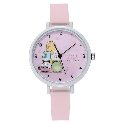 New Fashion Student Sport Watch Luminous Watch Boys Girls Kids Watch Childrens Silicone Strap Wristwatch Outdoor Simple Children Wristwatch Colorful Boys Girls Watches