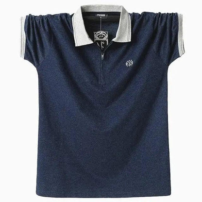 New Fashion Vintage Polo Men Soft Cotton Breathable Men Polo Shirt Men Polo Double Side Slim Fit  Short Sleeve Polo T-Shirt Casual Slim Fit Men Pure Breathable Tee Tops Comfortable Shirt