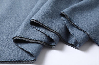 New Fashion Winter Soft Thick Warm Colorful Cashmere Scarf Elegant Escharpe Shawls Scarf Shawls Wraps Lightweight Lady Solid Scarves Fashion Tassels Blanket For Women