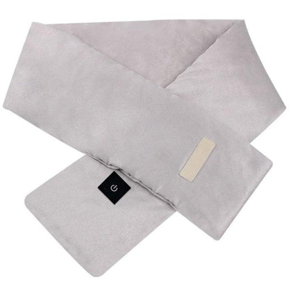 New Fashion Winter USB Heated Scarf Unisex Neck Warmer Neckerchief Winter Rechargeable Heating Elegant Scarf Neck Heating Pad Lightweight Shawl To Keep Your Neck Warm Shawl For Women