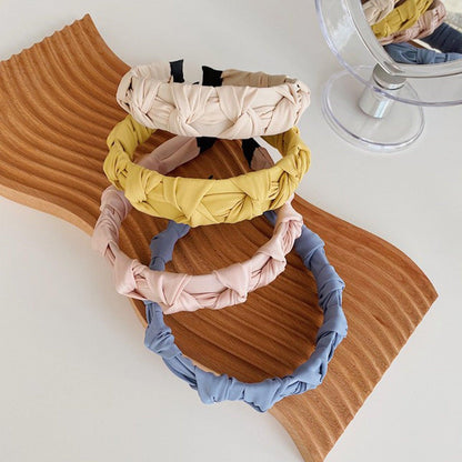 Women Hair Accessories Wide Side Flower Hairband Casual Soft Hair Hoop Quality Headband Gorgeous Hair Accessories For Women