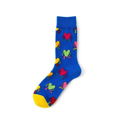 New Funny Women Fashion Harajuku Colorful Socks Cute Art Egg Series Personality Cotton Female socks Novelty Cotton Socks For Men And Women
