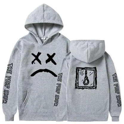 New Happy Cool Smiling Face Print Winter Fashion Couple Pullover Streetwear Sweatshirts Cute Aesthetic Print Classic Hoodies For Men Women Unisex Durable Comfortable Hoodies
