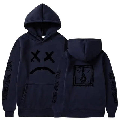 New Happy Cool Smiling Face Print Winter Fashion Couple Pullover Streetwear Sweatshirts Cute Aesthetic Print Classic Hoodies For Men Women Unisex Durable Comfortable Hoodies
