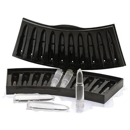 New Incredible Gun Bullet Skull Ice Cube Maker Bullet Ice Cube Tray Chocolate Mold Home Bar Accessories Whiskey Wine Ice Cream Tool