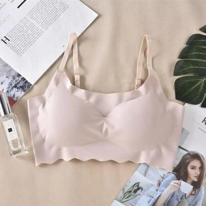 New Incredible Seamless Sports Bra Women's Padded Push Up Sports Yoga Top Shockproof Plus Size Gym Workout Bra U Back Sports Vest