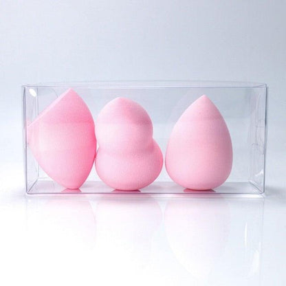 New Makeup Sponge Beauty Egg Face Powder Cream Sponges Cosmetic Puff Powder Makeup Tool Women's Elegant Cosmetic Set