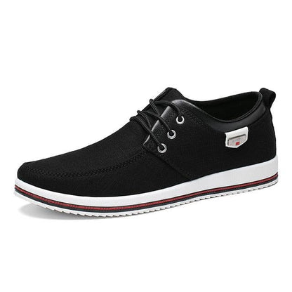 New Men's Flats High Quality Casual Shoes Handmade Shoes Casual Sports Flats Men Lightweight Comfortable Walking Shoes Outdoor Walking Sneakers For Mens