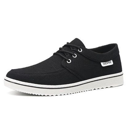 New Men's Flats High Quality Casual Shoes Handmade Shoes Casual Sports Flats Men Lightweight Comfortable Walking Shoes Outdoor Walking Sneakers For Mens