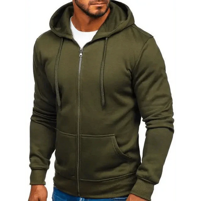 New Mens Casual Hoodies Sweatshirts Male Hooded Long Sleeve Solid Hoodie Pullover Sweater Sports Sweatshirt Hoodie for Men Black Green Solid Color Hooded Outerwear Tops