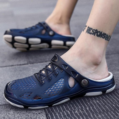 New Mens Sandals Summer Flip Flops Slippers Outdoor Beach Casual Shoes Sandals Water Shoes Outdoor Beach Yard Pool Shower Summer Sandals Outdoor Slippers