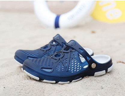 New Mens Sandals Summer Flip Flops Slippers Outdoor Beach Casual Shoes Sandals Water Shoes Outdoor Beach Yard Pool Shower Summer Sandals Outdoor Slippers
