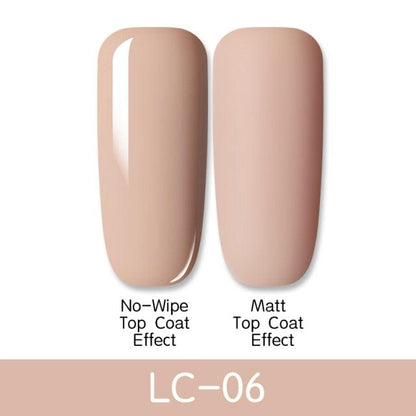 New Modern Fashion Colorful Matte Effect UV Gel Nail Polish Permanent Nail Painting Gel Luxury Matt Style For Women and Girls